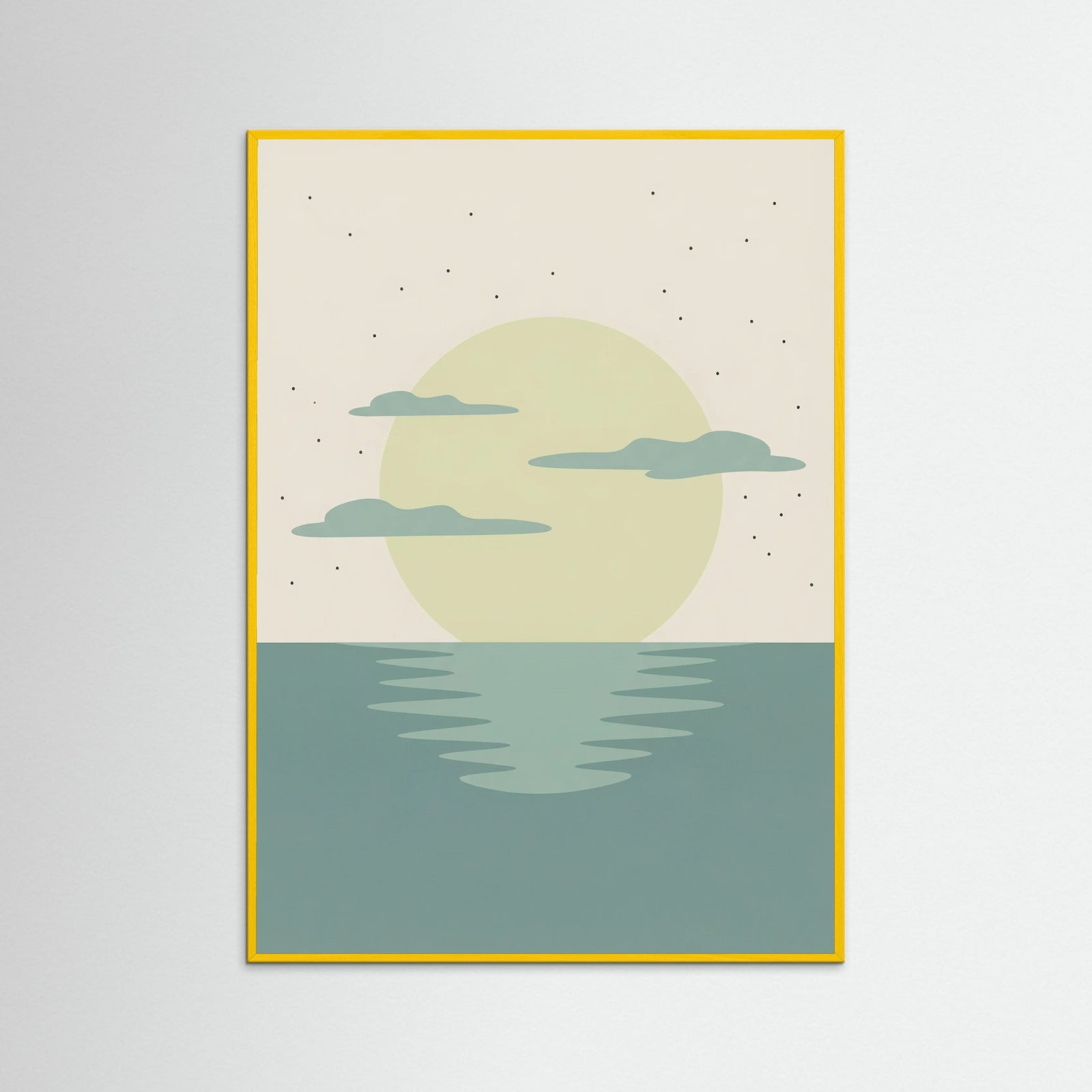 Yellow Wood Sunset Reverie