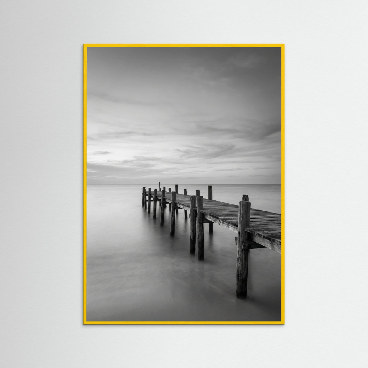 Yellow Wood Surfboard Serenity