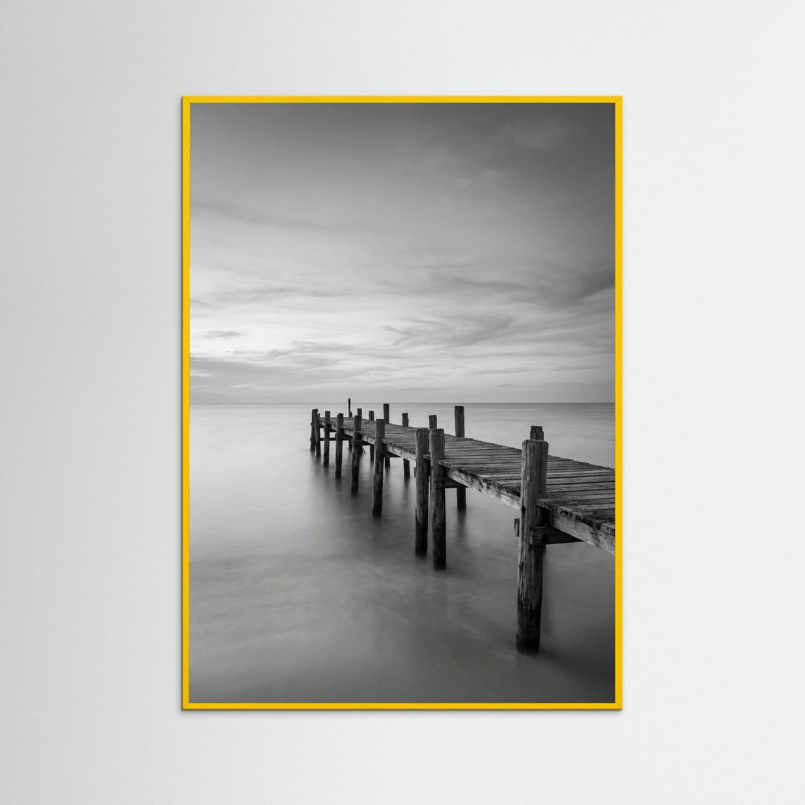 Yellow Wood Surfboard Serenity