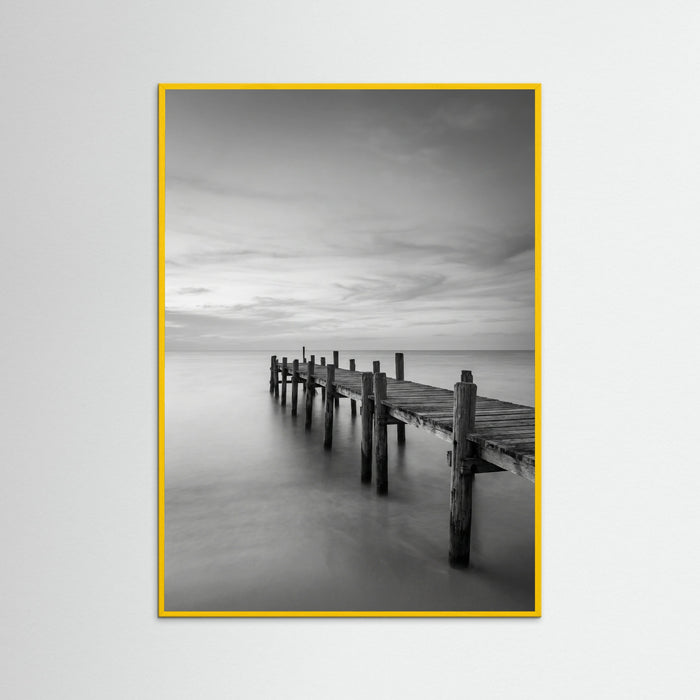 Yellow Wood Surfboard Serenity