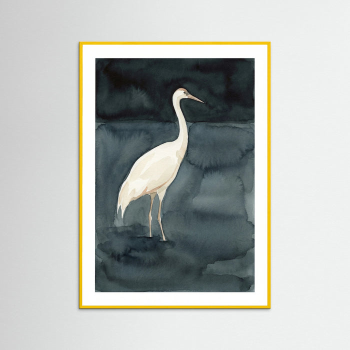 Yellow Wood Swan Embrace