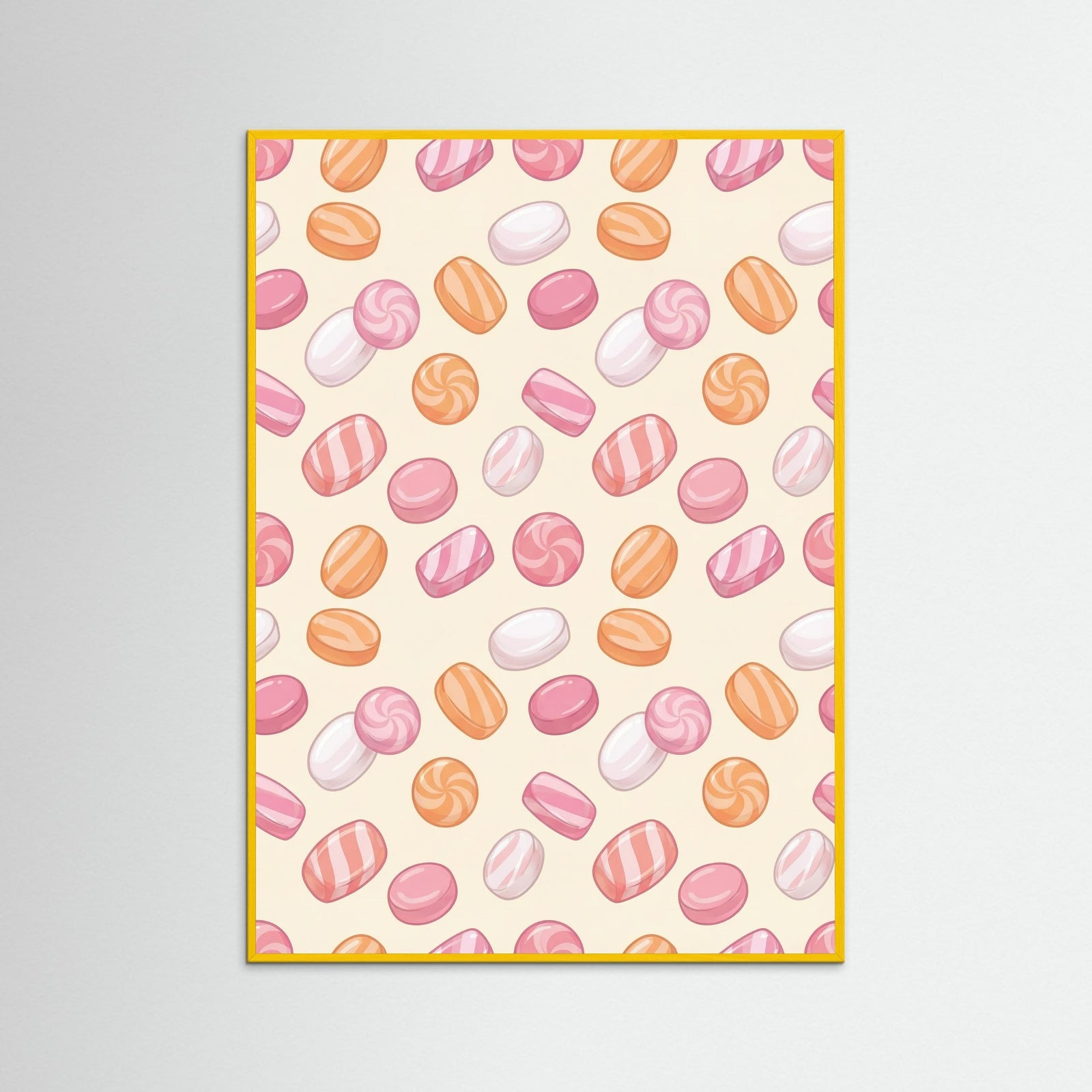 Yellow Wood Sweet Bear Grid