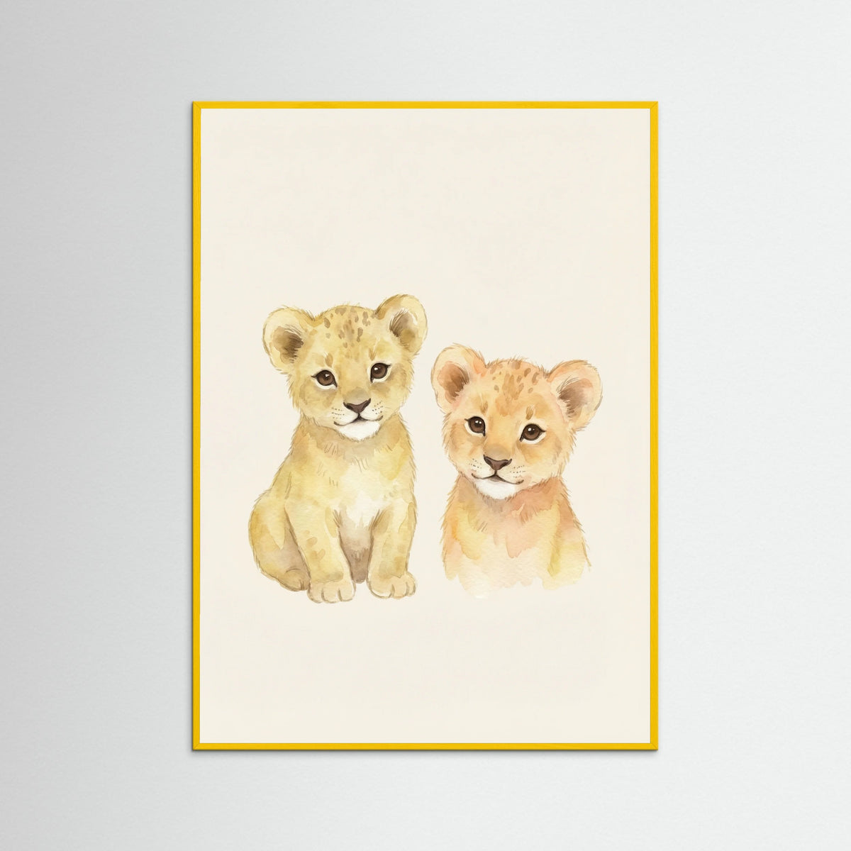 Yellow Wood Sweet Giraffes
