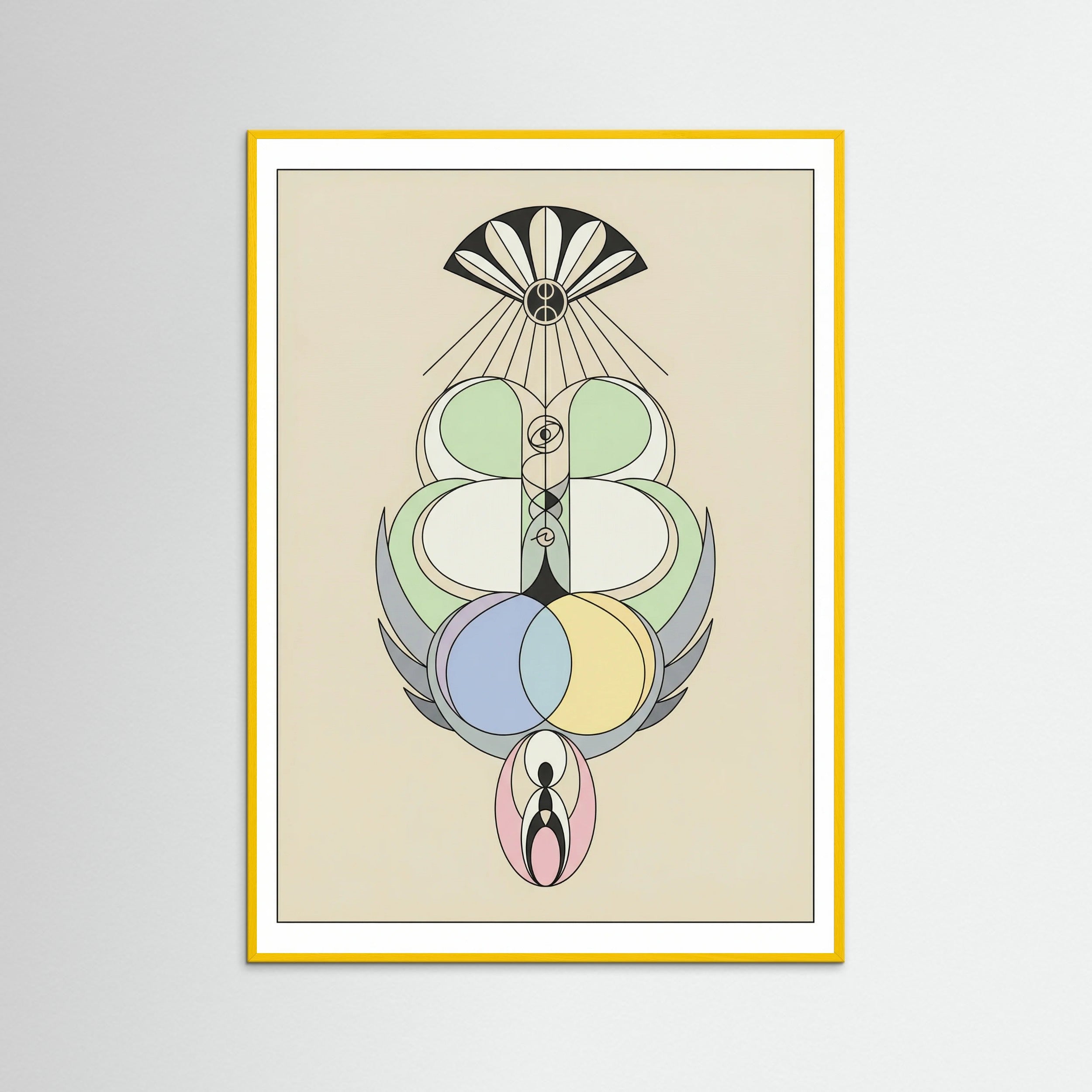 Yellow Wood Symbolic Genesis