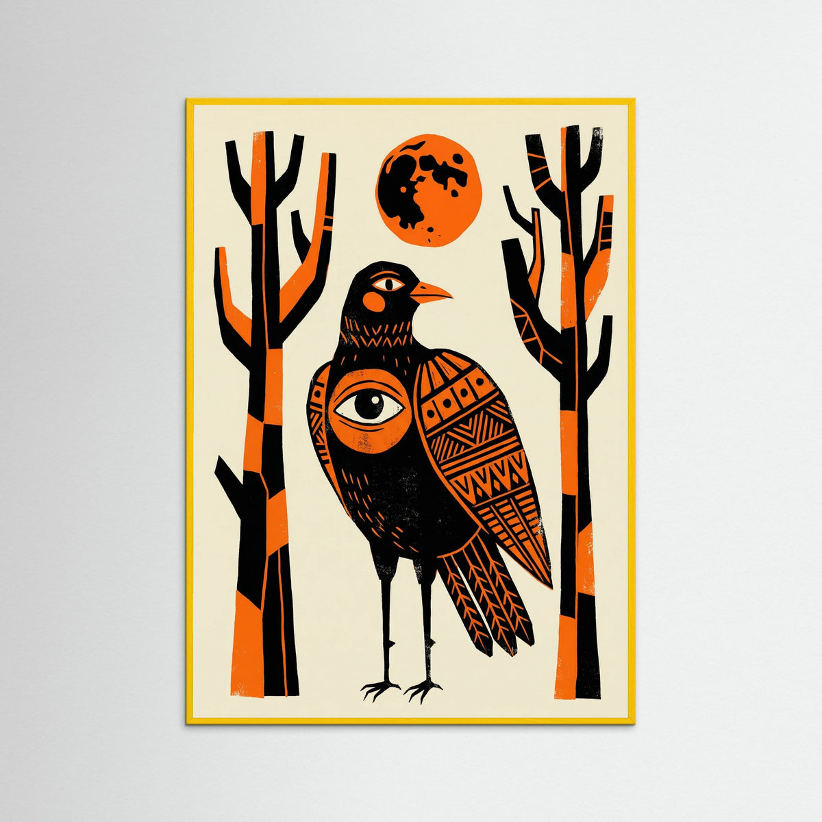 Yellow Wood Symbolic Grid Tales