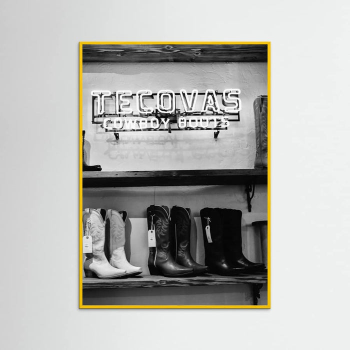 Plakat Tecovas Cowboy Boots – plakat i druk artystyczny