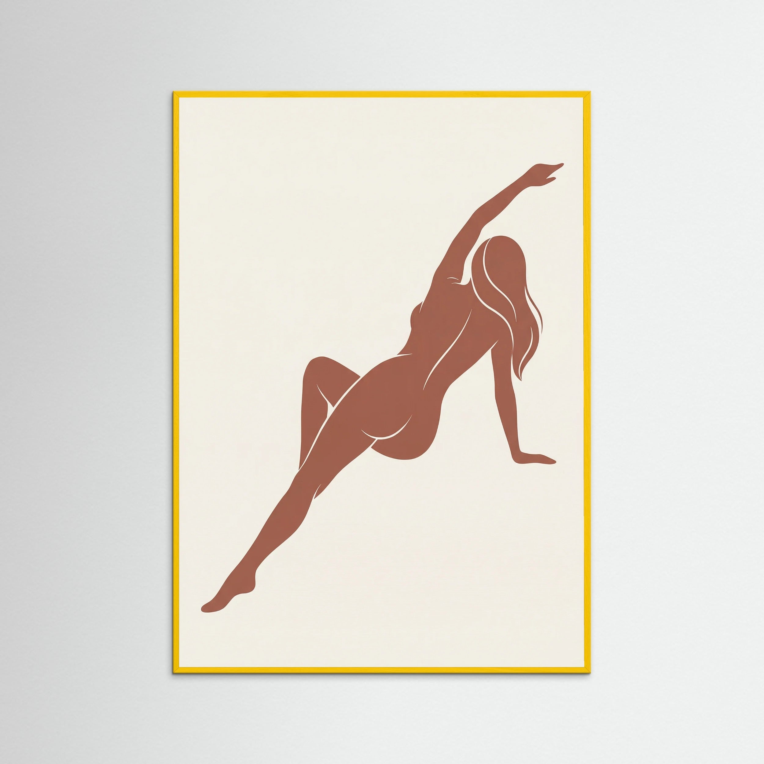 Yellow Wood Terra Cotta Embrace