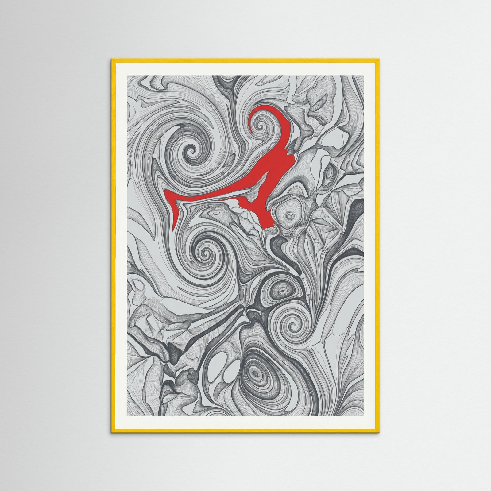 Yellow Wood Textured Echoes