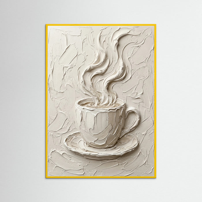 Yellow Wood Textured Elegance