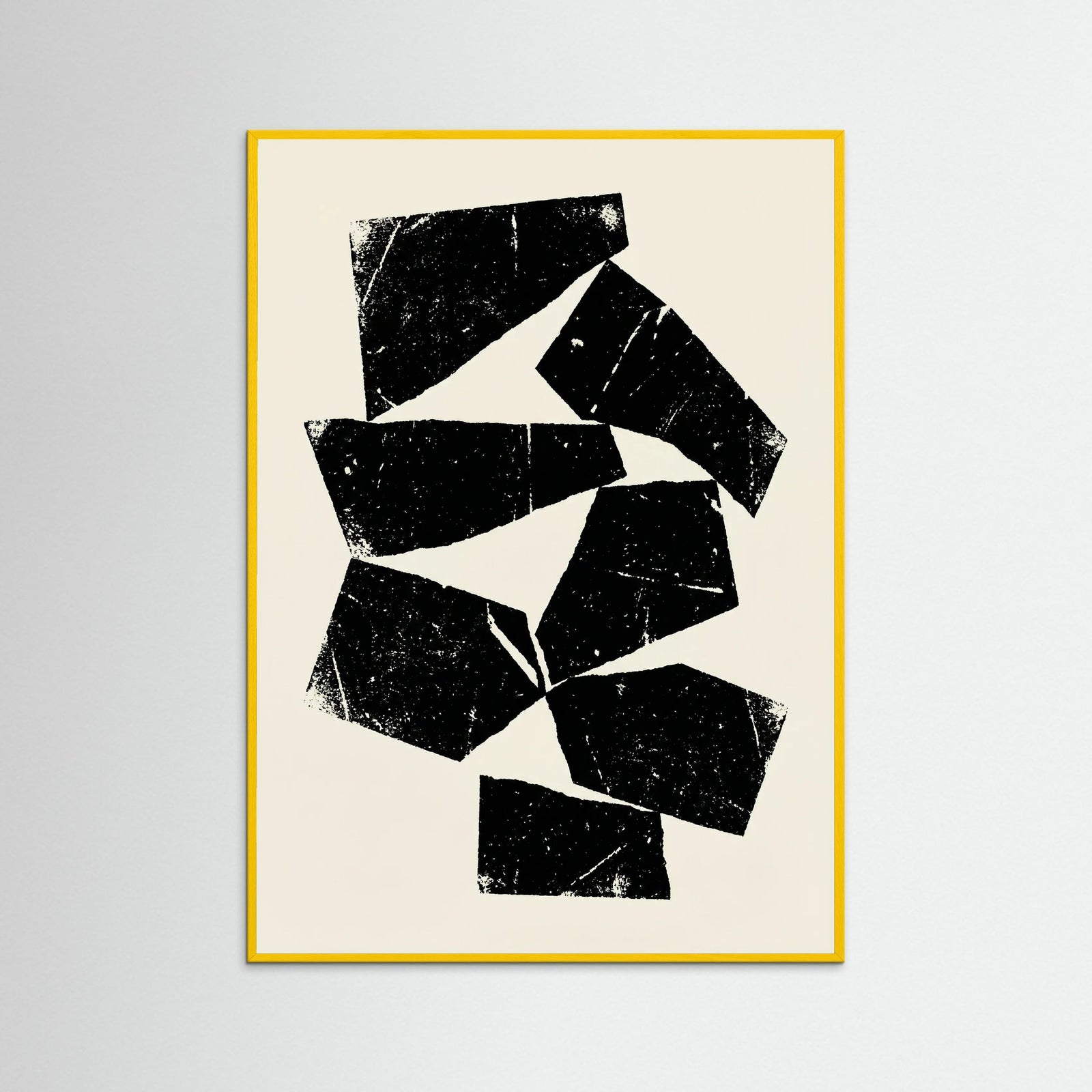 Yellow Wood Textured Monoliths