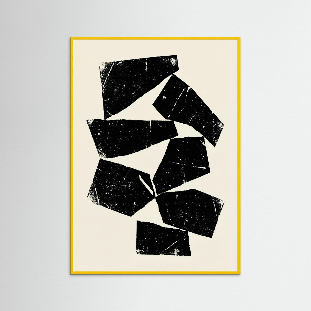 Yellow Wood Textured Monoliths