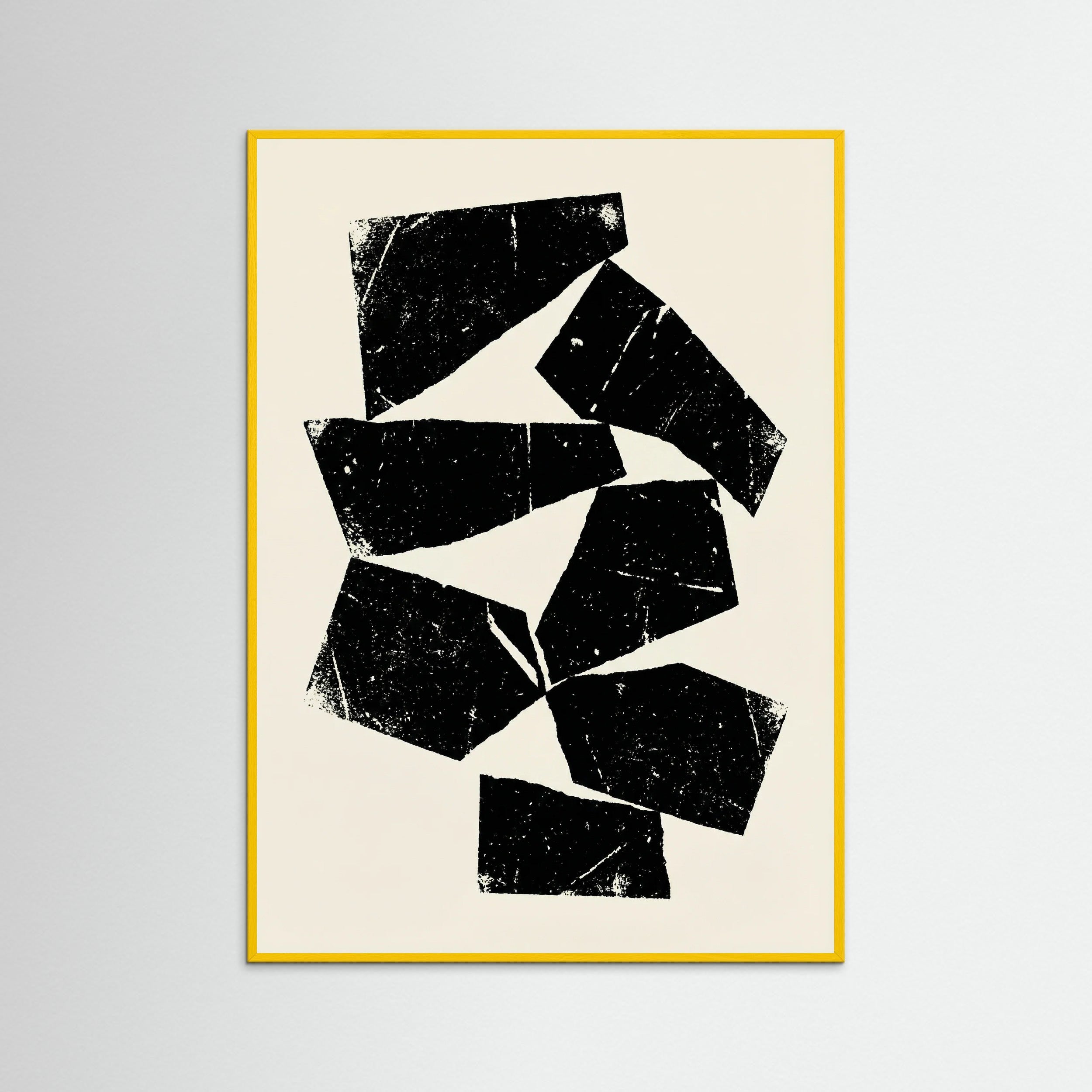 Yellow Wood Textured Monoliths