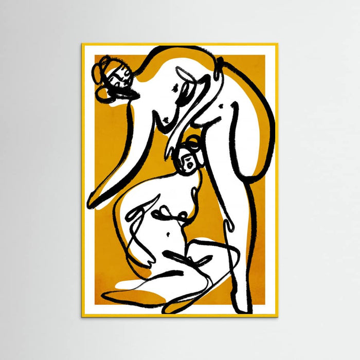 The Female Dancers Poster – poster and art print