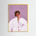 The Woman With the Pink Glove Poster – poster and art print