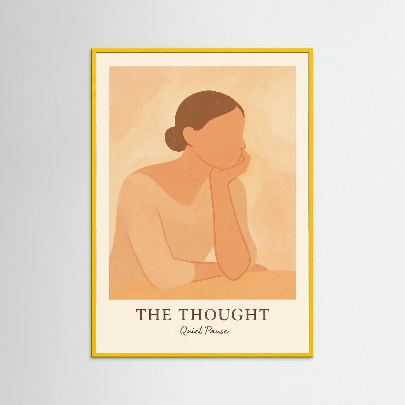 Yellow Wood The thought