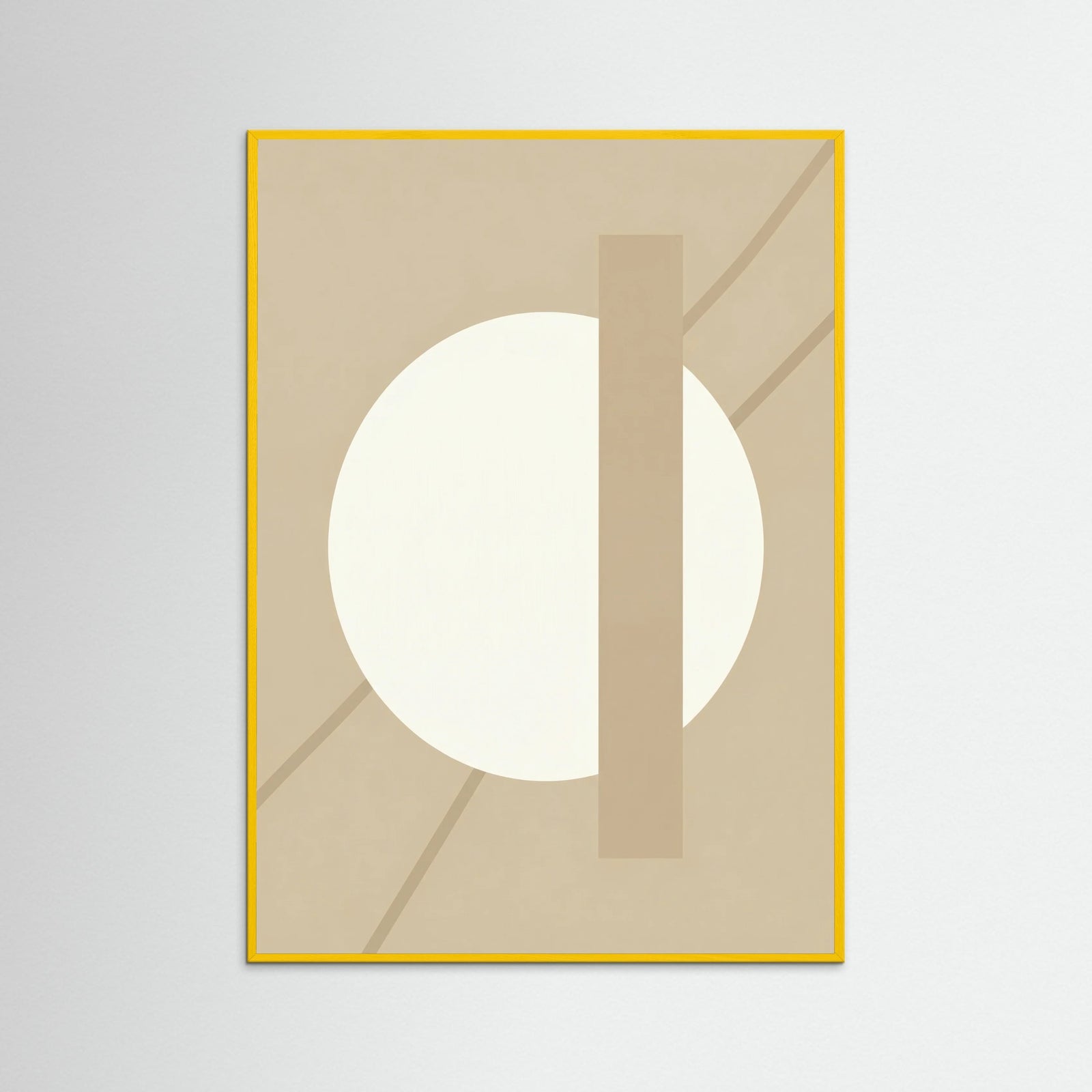 Yellow Wood Tilted Harmony