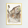 Yellow Wood Tokyo Streetscape