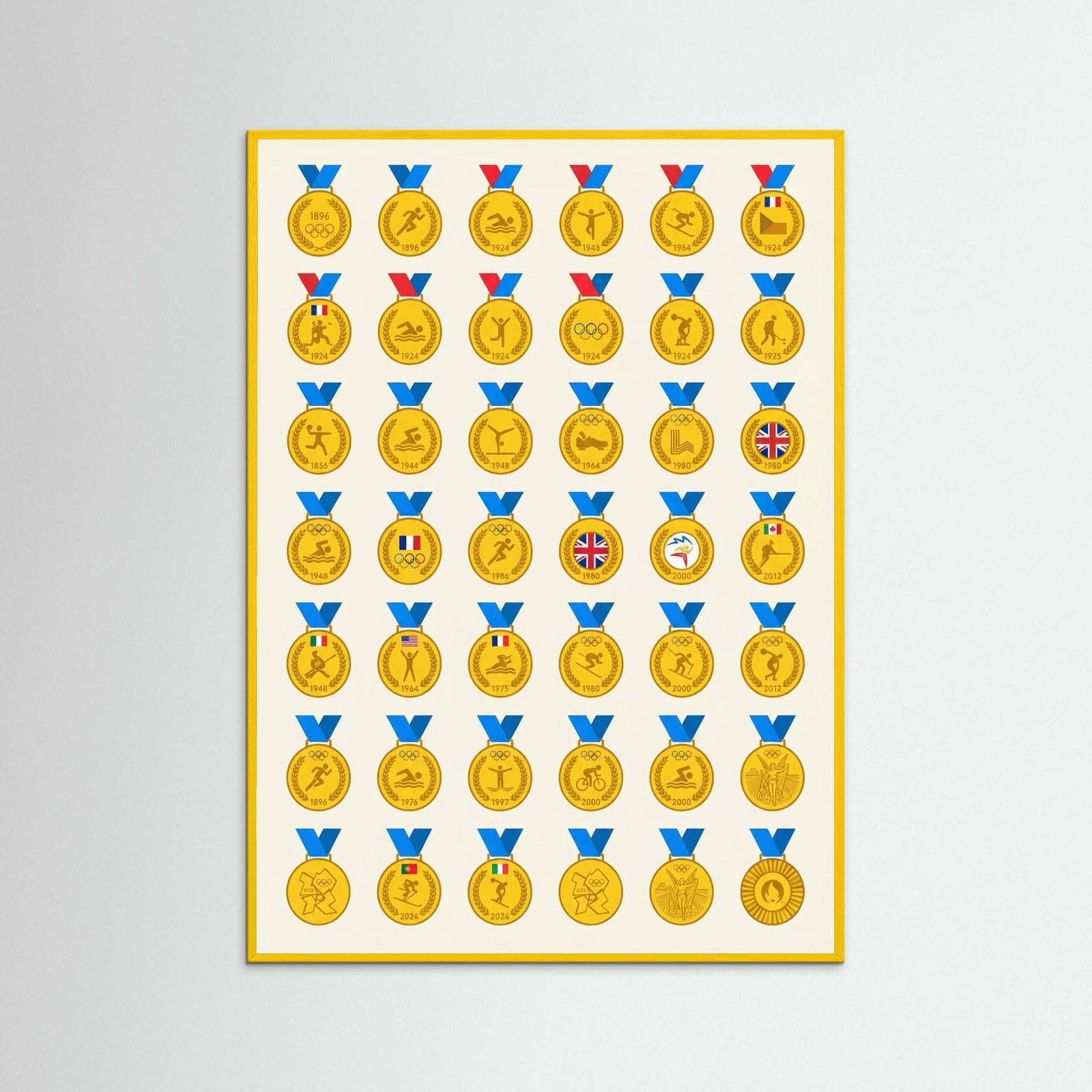 Yellow Wood Tour de France Jerseys
