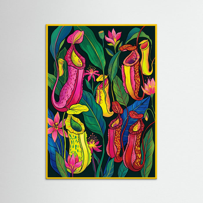 Yellow Wood Tropical Night Bloom