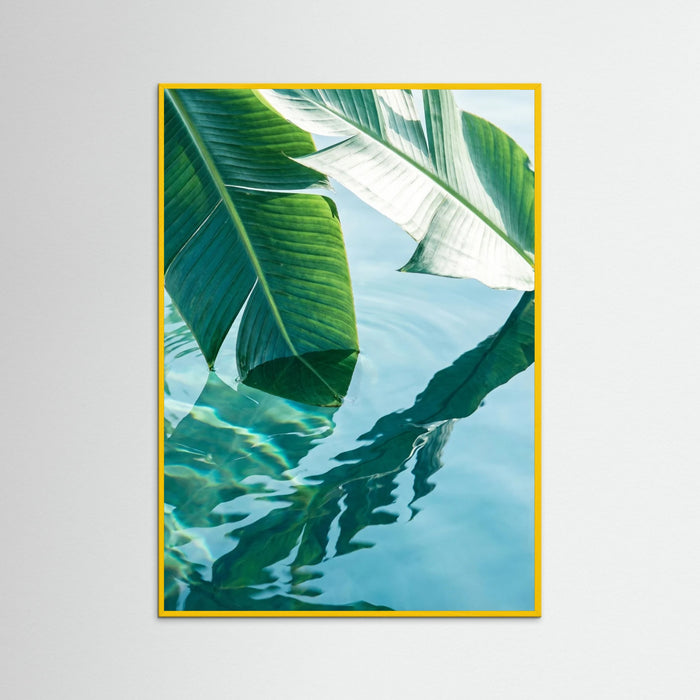 Yellow Wood Tropical Reflection