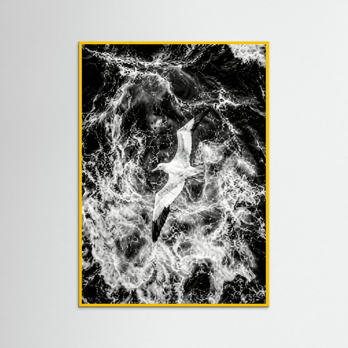 Yellow Wood Turbulent Flight