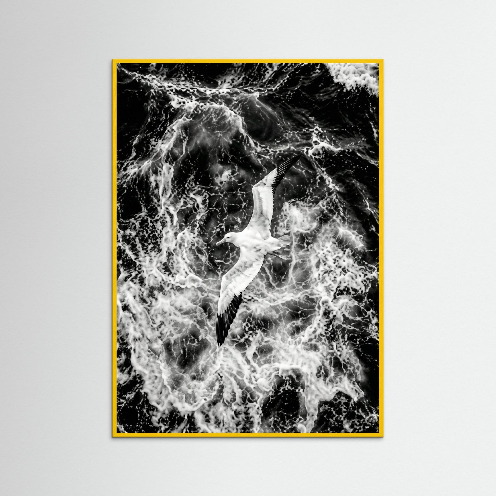 Yellow Wood Turbulent Flight