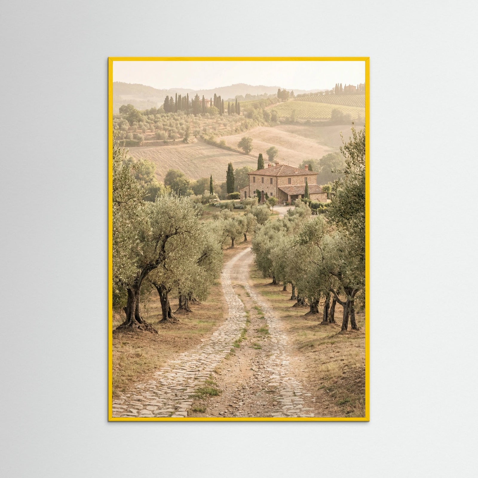 Yellow Wood Tuscan Archway