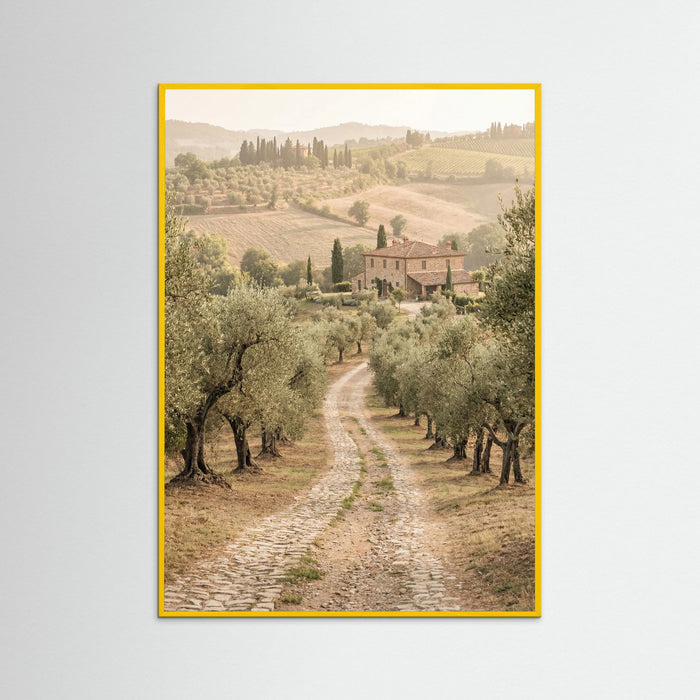 Yellow Wood Tuscan Archway