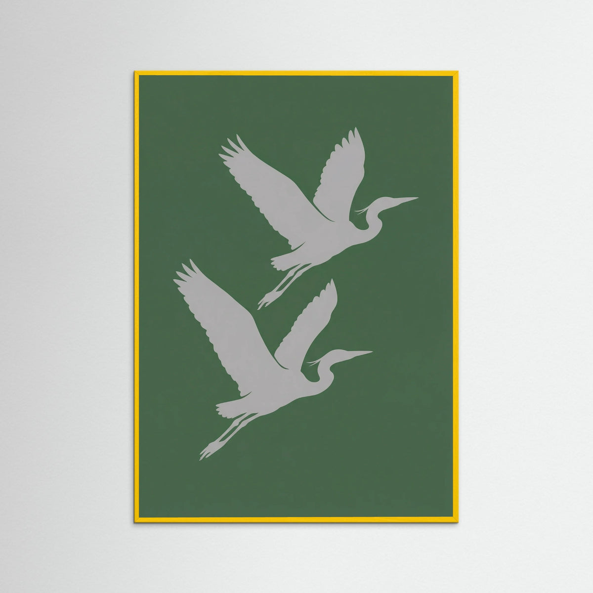 Yellow Wood Two Steeds