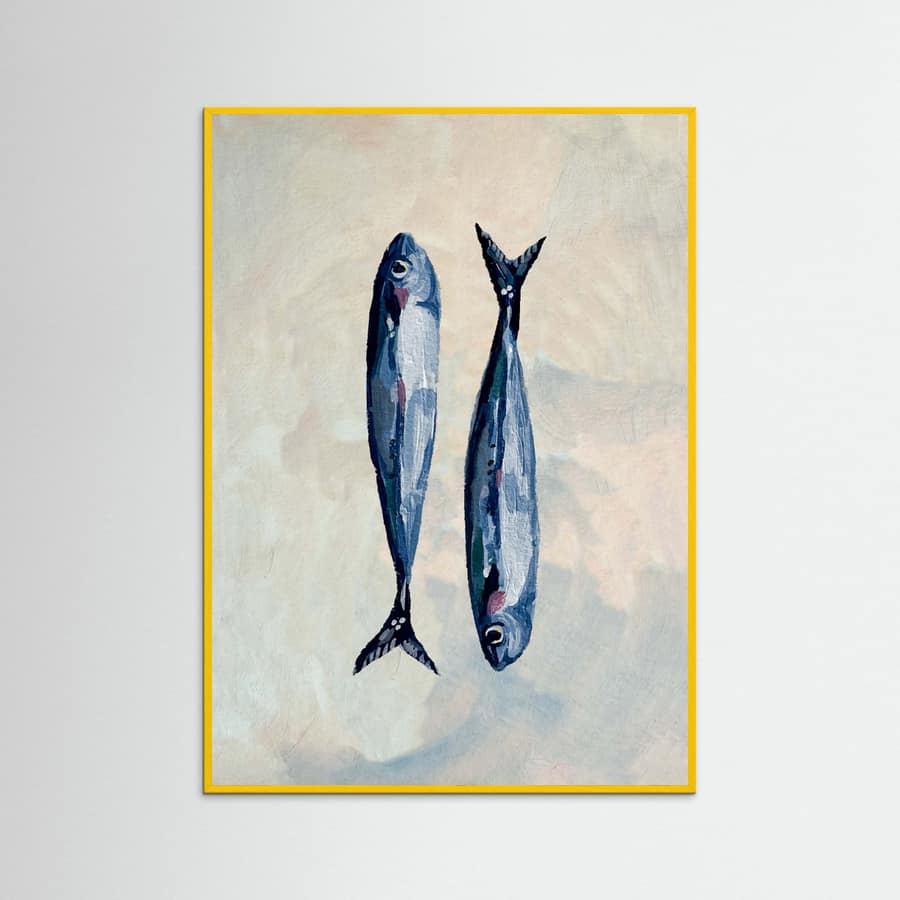 Two's A Catch Poster – plakat og kunsttryk