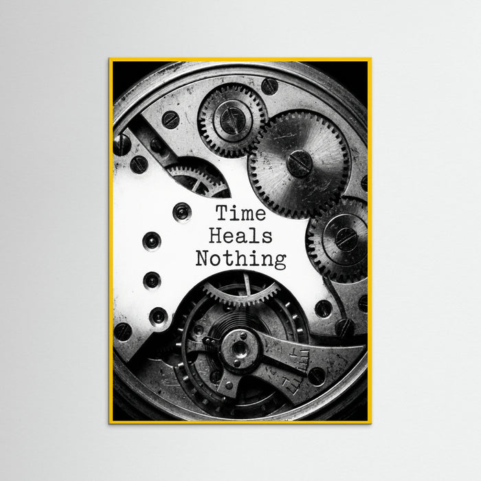 Yellow Wood Typed Expression