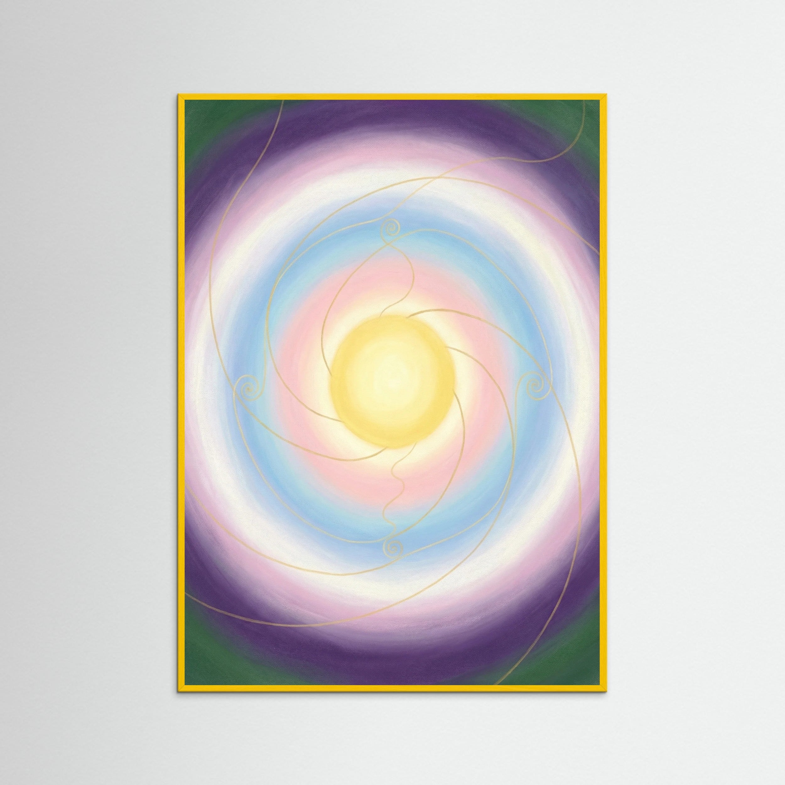 Yellow Wood Universal Heart