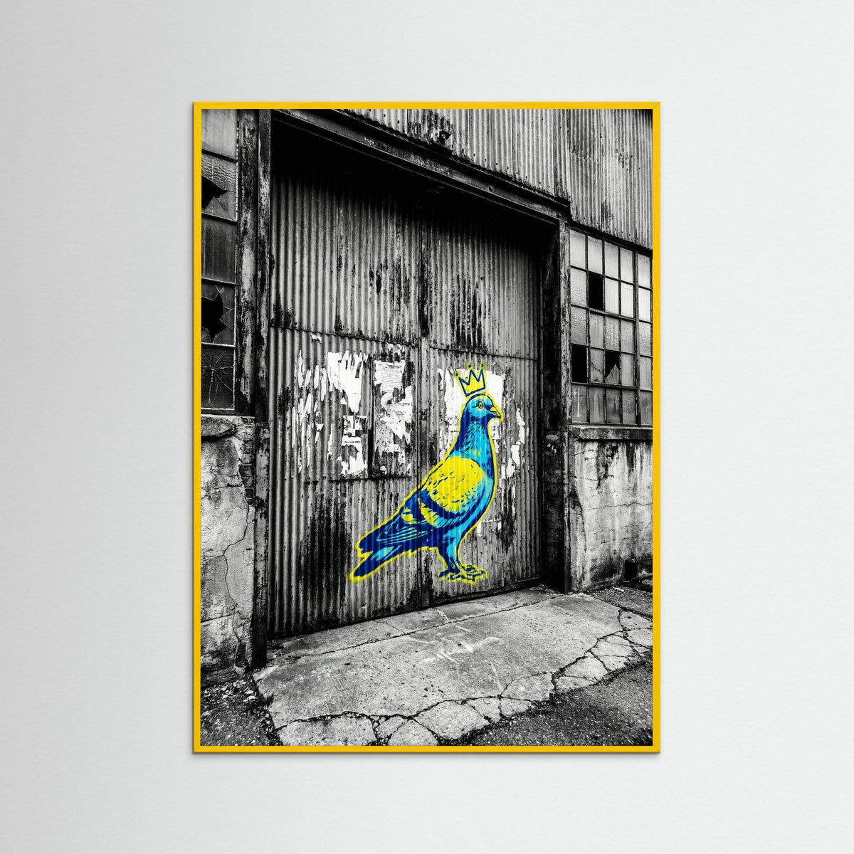 Yellow Wood Urban Art Icon