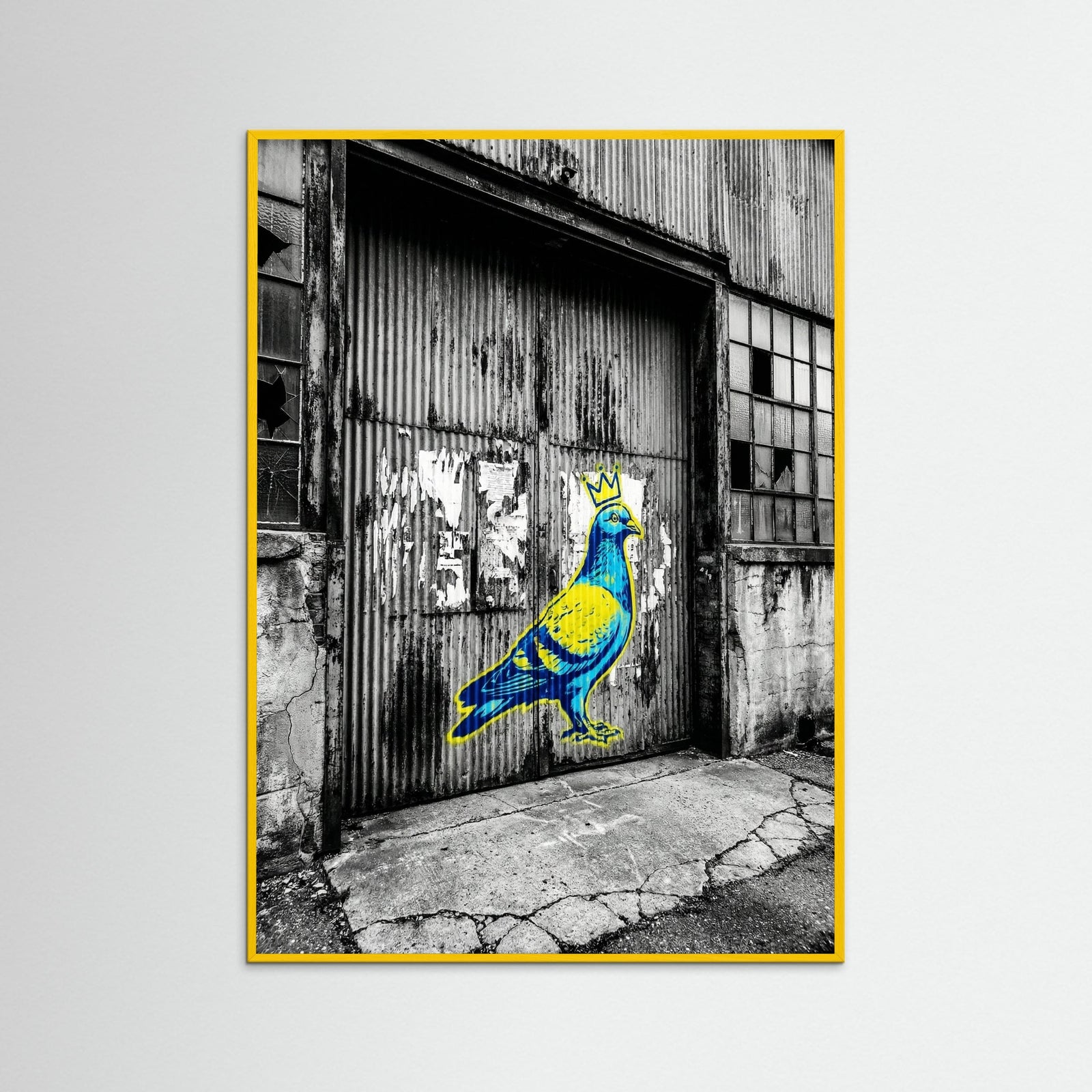 Yellow Wood Urban Art Icon