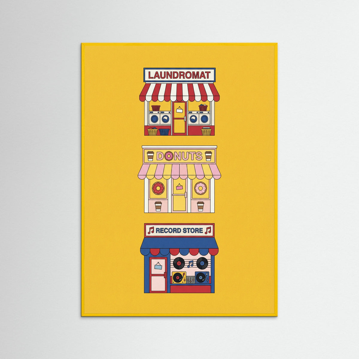 Yellow Wood Urban Barber Pole