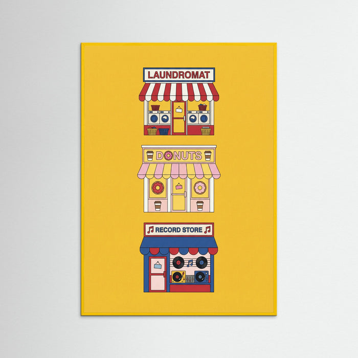 Yellow Wood Urban Barber Pole
