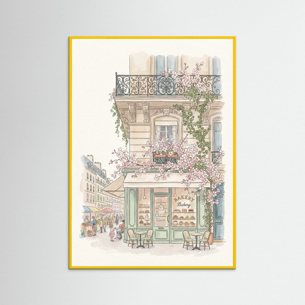 Yellow Wood Urban Blooms