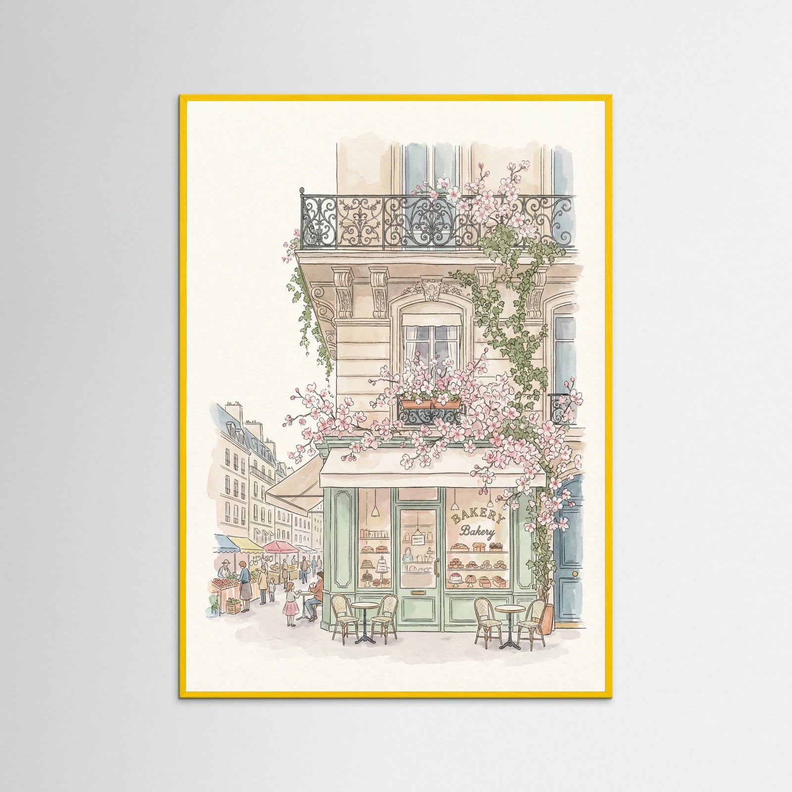 Yellow Wood Urban Blooms