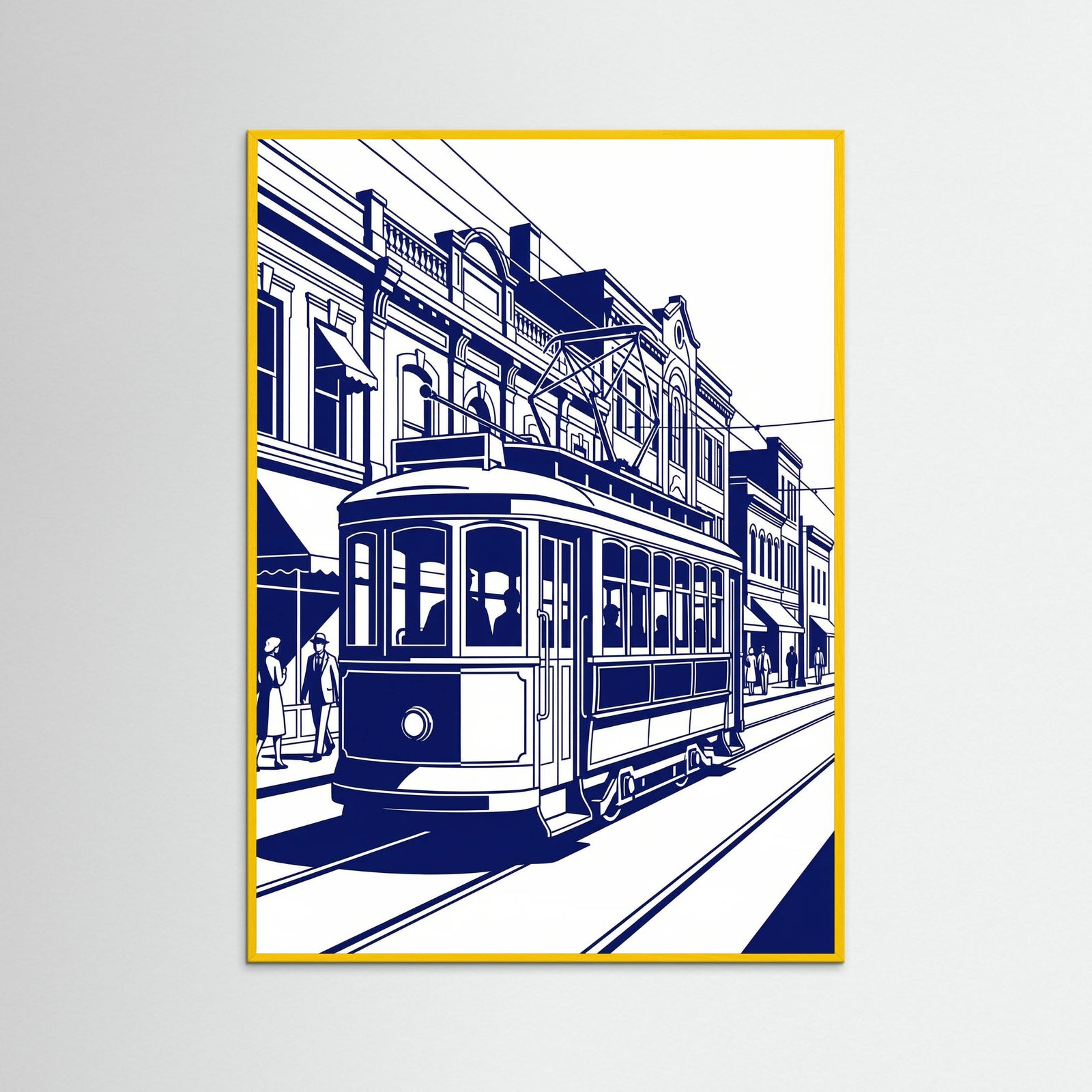 Yellow Wood Urban Facade