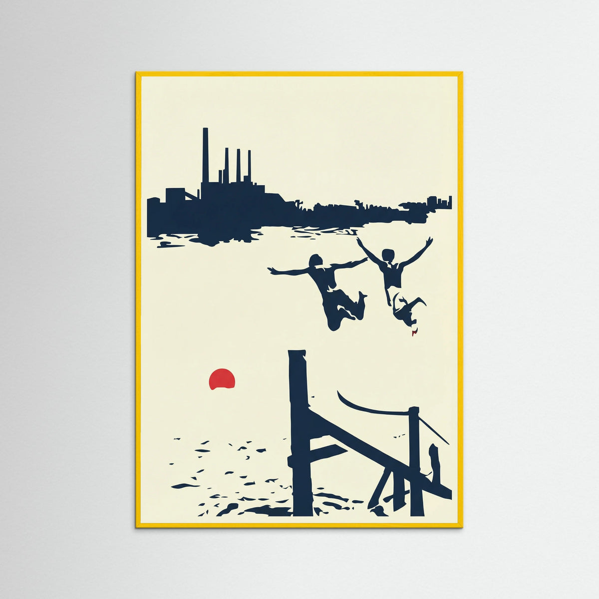 Yellow Wood Urban Leap of Joy