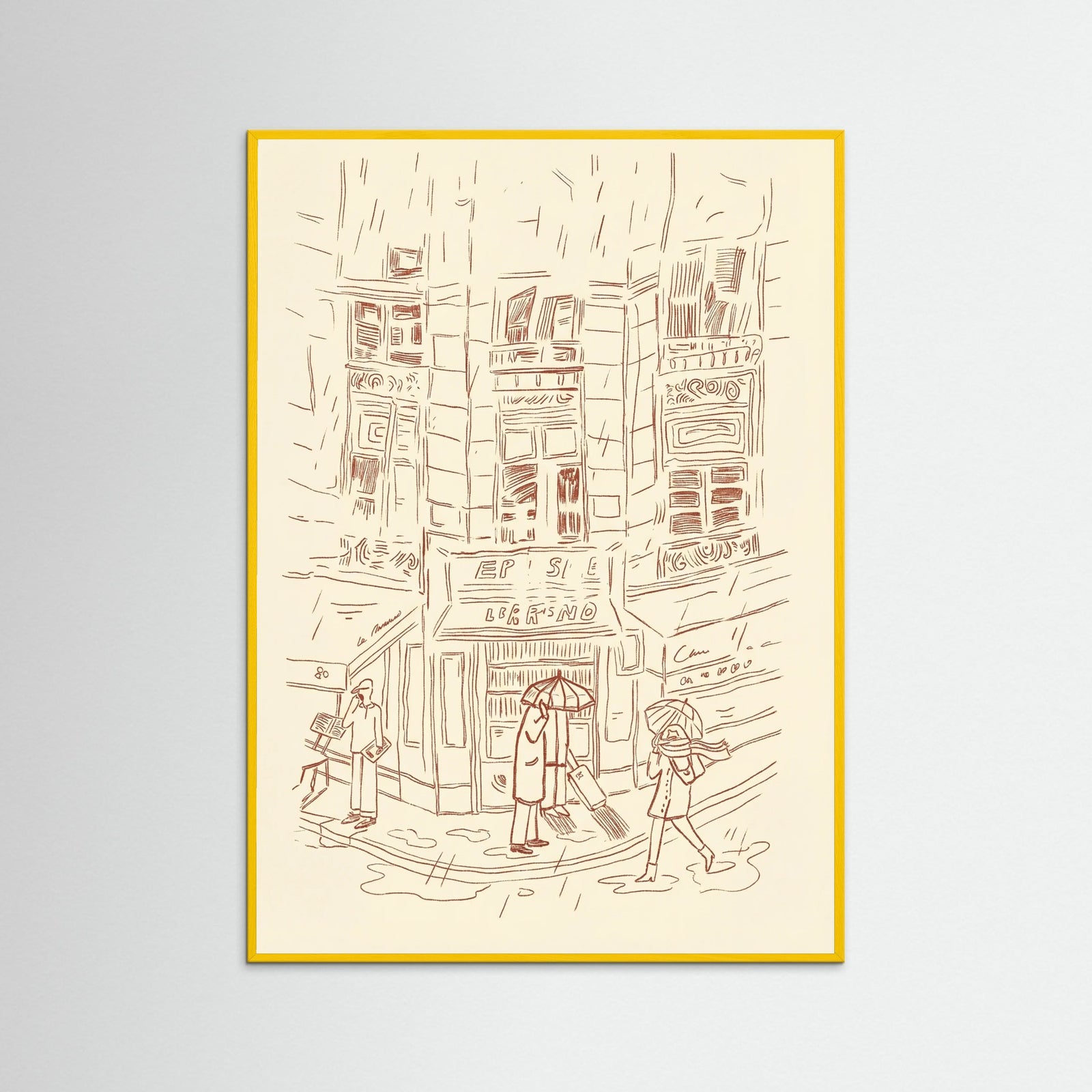 Yellow Wood Urban Rain Question