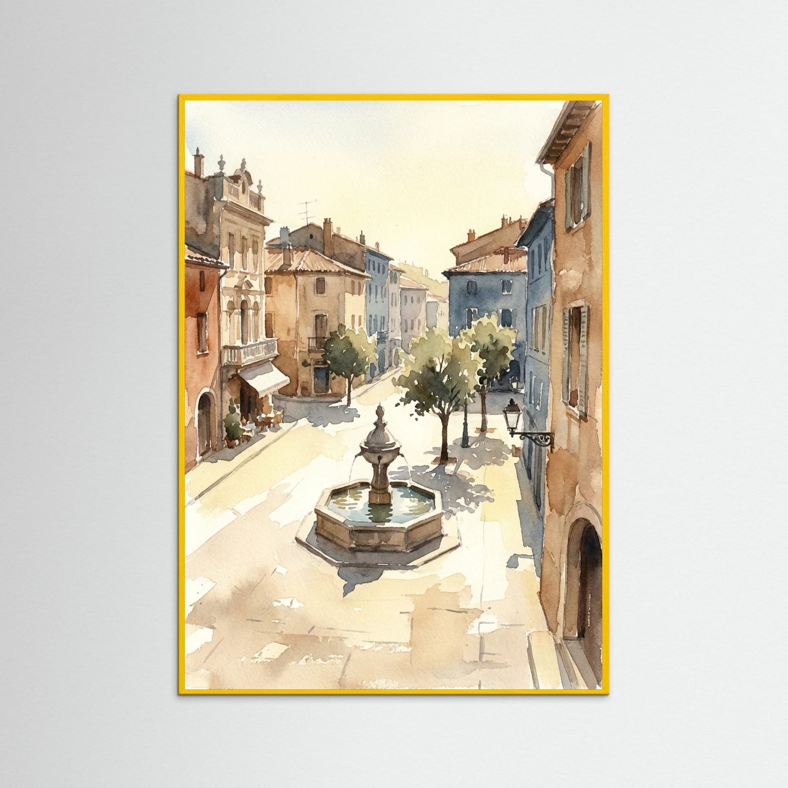Yellow Wood Venetian Morning Light