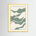 Yellow Wood Verdant Abstract