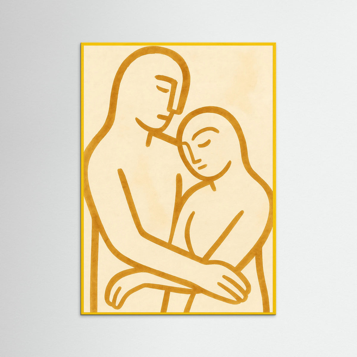 Yellow Wood Verdant Curves
