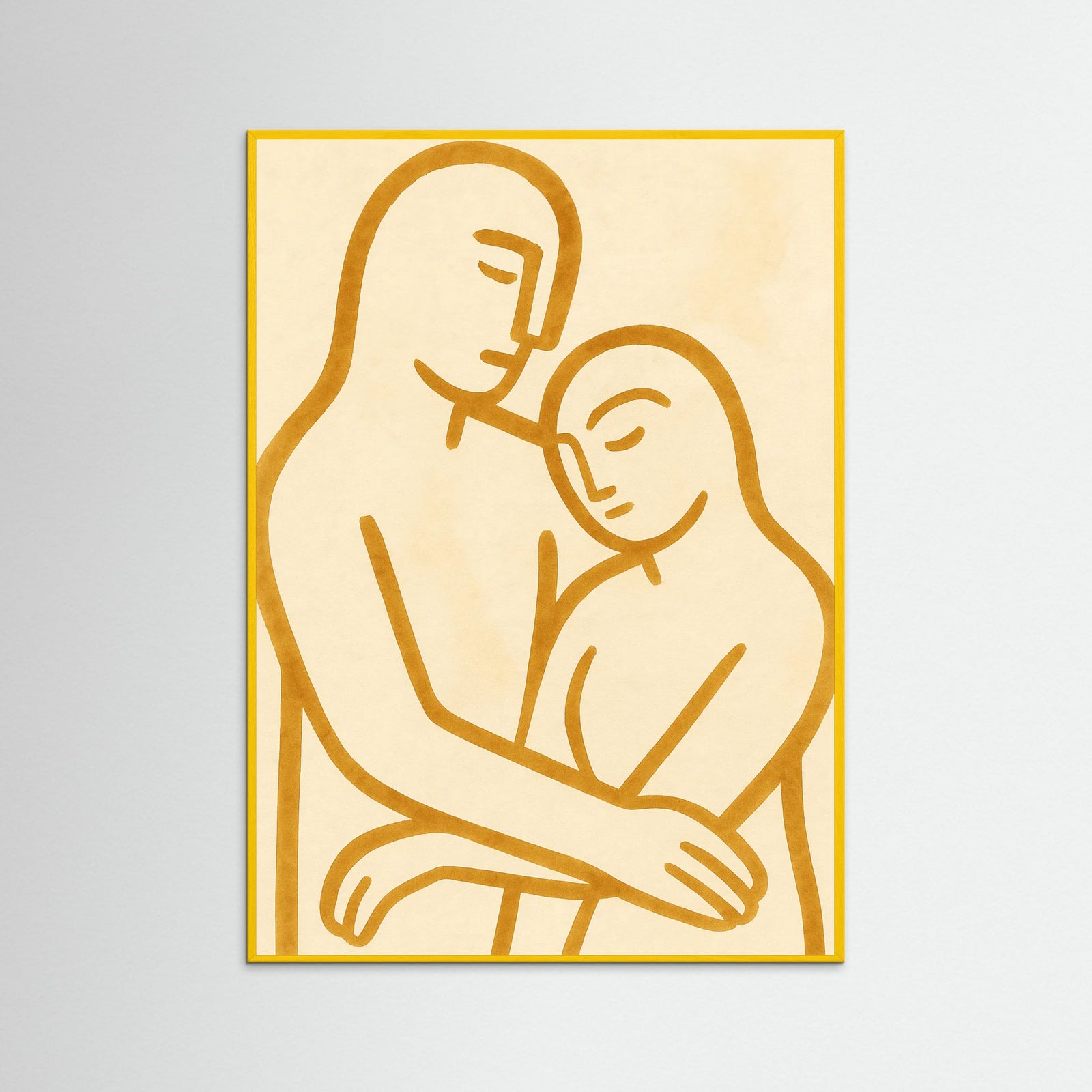 Yellow Wood Verdant Curves