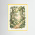 Yellow Wood Verdant Embrace