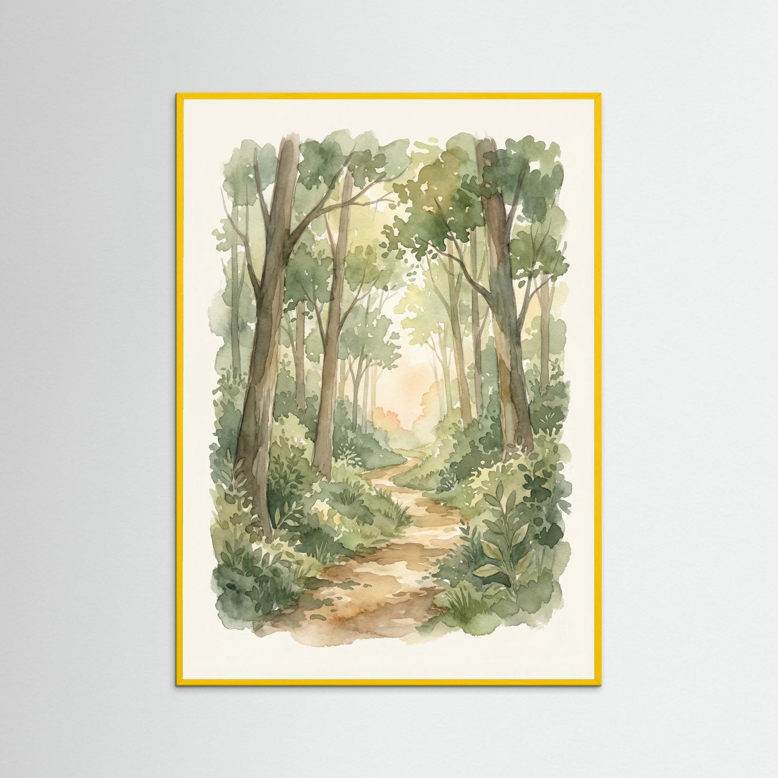 Yellow Wood Verdant Embrace