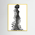 Yellow Wood Verdant Silhouette