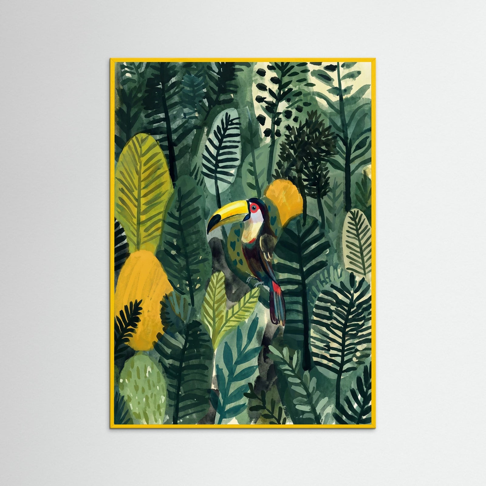 Yellow Wood Verdant Wander
