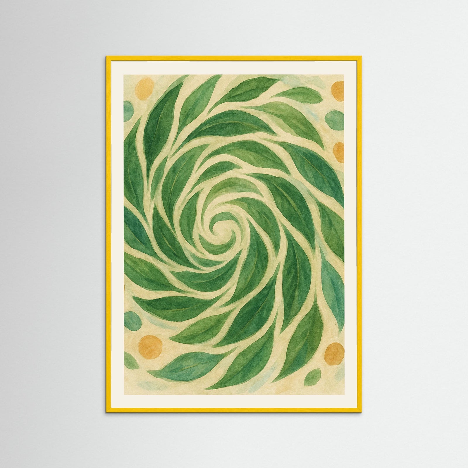 Yellow Wood Verdant Whirl